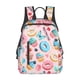 thumbnail image 1 of Disketp Cupcakes and Donuts Mochila Ligera e Impermeable, Mochila de Día Resistente para Viajes, Senderismo y Uso Diario para Hombre y Mujer, 1 of 7