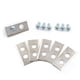 thumbnail image 3 of Cuchilla de cortacésped de acero inoxidable para Worx Landroid Lanmower Silver 30 piezas, 3 of 6