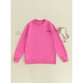 thumbnail image 2 of Michellecmm Family Matching Sweatshirt Adult Baby Letter Print Round Neck Sweatshirt/ Jumpsuit Sportswear Tops, 2 of 9