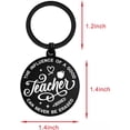 thumbnail image 2 of Teacher Gifts for Women, Appreciation Keychain from Student, Thank You Gifts for Teacher Birthday Christmas Retirement, 2 of 5