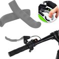 1 Pair Anti Slip Bike Brake Grip Cover, Shockproof Silicone Bike Brake Lever Protector for Road