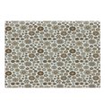 thumbnail image 1 of Garden Cutting Board, Doodle Style Flourishing Corsage Bouquet Pattern Romantic Vintage Curly, Decorative Tempered Glass Cutting and Serving Board, Large Size, Brown Tan Pale Yellow, by Ambesonne, 1 of 1