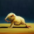 thumbnail image 2 of Heffernan, Lucia 26x26 Gold Ornate Wood Framed with Double Matting Museum Art Print Titled - Yoga Chick Bind, 2 of 4