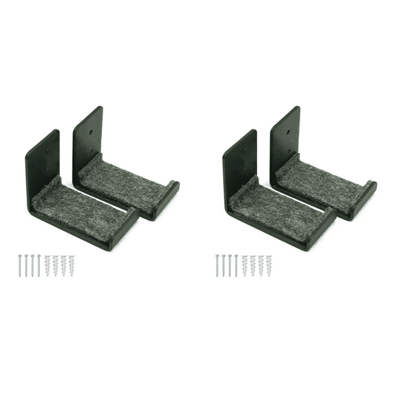 4X Minimalist Snowboard Display Rack, Wall Mount Storage Wall-Mount Surfboard Rack / Middle