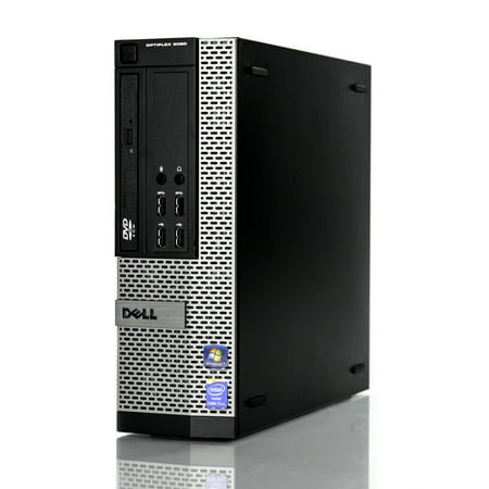 Dell Optiplex 9020 Desktop Tower Computer, Intel Core i7, 8GB RAM, 256GB SSD, DVD-ROM, Windows 10 Pro, Black (Refurbished)