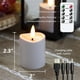 thumbnail image 4 of Velas LED, Velas Parpadeantes Sin Llama, Velas Recargables, Velas de Real con Control Remoto, Color, 4 of 5