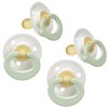 Gerber First Essentials Soft Center Latex Pacifier, 4 Pack - Green