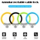 thumbnail image 3 of Bicicleta, Mini Candado De Anillo Portátil, Candados De Seguridad Antirrobo Para Ciclismo, Accesorios Para Bicicleta De Montaña Y Carretera Para Exteriores Eigraketly OD008364-00, 3 of 7