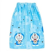 Sanrio Wrap Towel Pool Roll For Elementary School Children Blue 70cm Cotton Doraemon Sea Swimming Changing Clothes Girls Boys Characters 812706 SANRIO