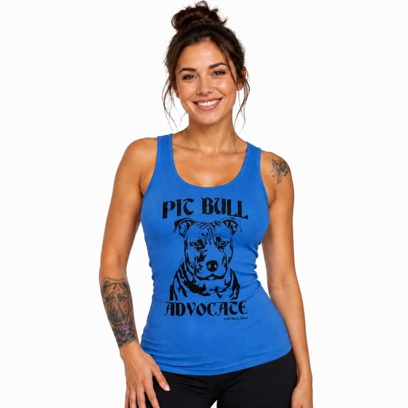 Pit Bull Advocate Women's Slim Fit Tank Top (XL)