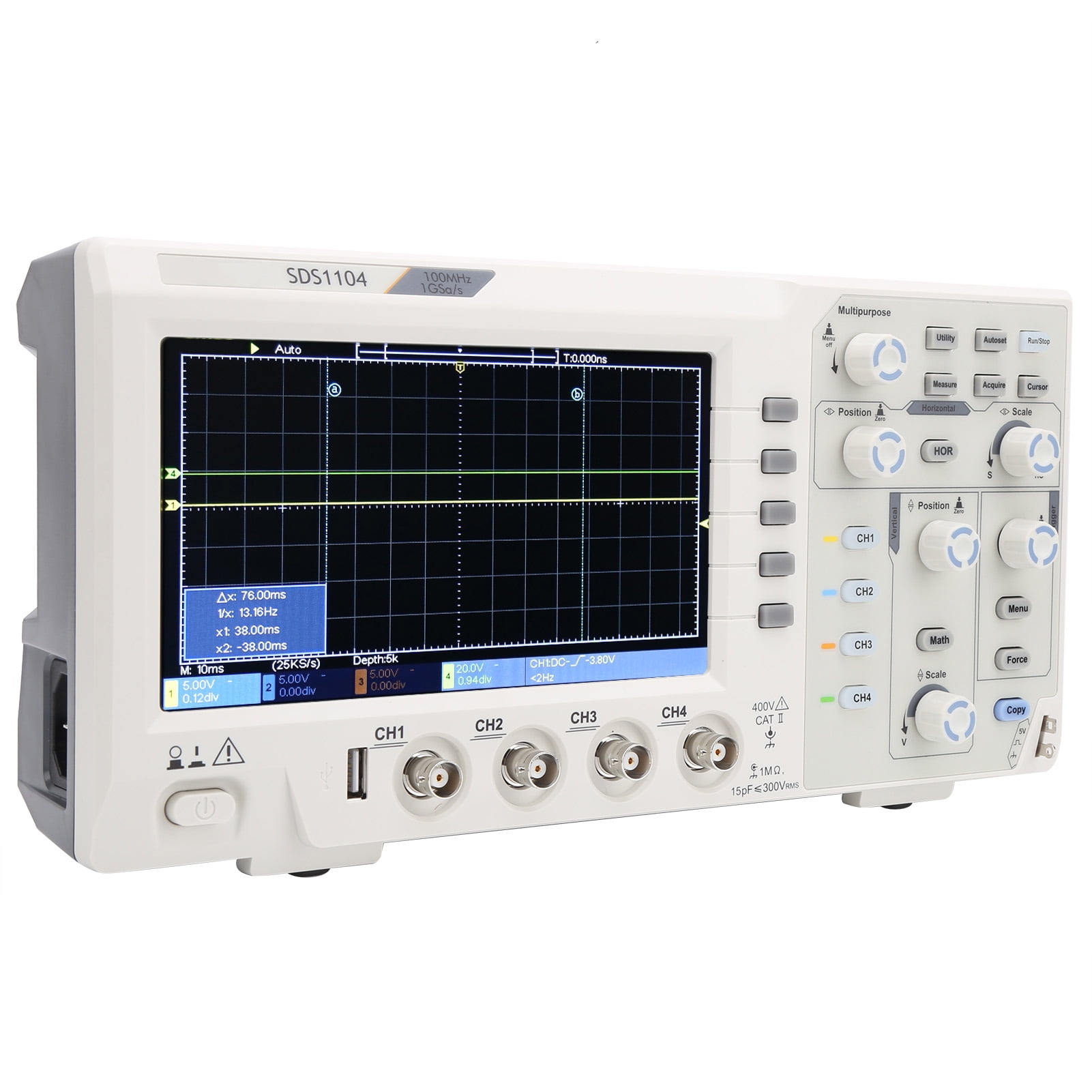 Oscilloscope Kit, Automatic Cursor Automatic Measurement Oscilloscope