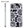 thumbnail image 4 of Colorful Flowers Case Compatible with iPhone Xs Max,Unique Art Design TPU Bumper Cover Case, 4 of 5