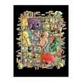 thumbnail image 2 of Seeley, Laura 12x14 Black Ornate Wood Framed with Double Matting Museum Art Print Titled - Shadowbox Hunt -Your Five Sens, 2 of 4