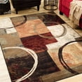 thumbnail image 2 of Oriental Weavers Hudson 6'7" x 9'6" Machine Woven Rug in Brown, 2 of 5