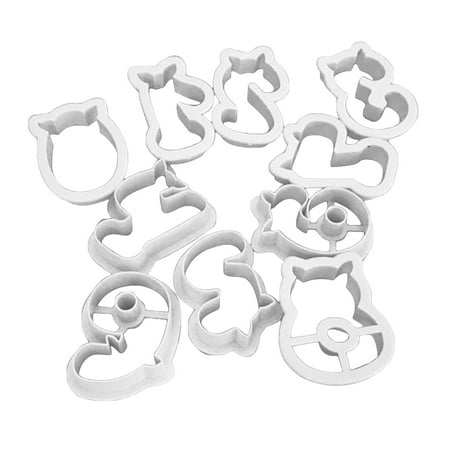 

HeroNeo 10pcs/set Pig 0-9 Numbers Cookies Biscuit Cutter Fondant Mould Cake Topper Sugar