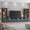 Gray-Three-piece Set, variant on Modern 141" Gray Modular Entertainment Center TV Stand With Bookshelf For 75/85/98/100 inch TV, Wooden Storage Living Room Set With Extra Long Media Console And Lights 4-Tier Glass Door Bookcase