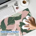 thumbnail image 3 of Amplify Your Gaming with Ultra Large Mouse Pad: XXL Gaming Mousepad, Exquisite Green Tropical Leaves Design, Extended Desk Pad for Keyboard, Laptop & Computer - 31.5x11.8 Inch, 3 of 7
