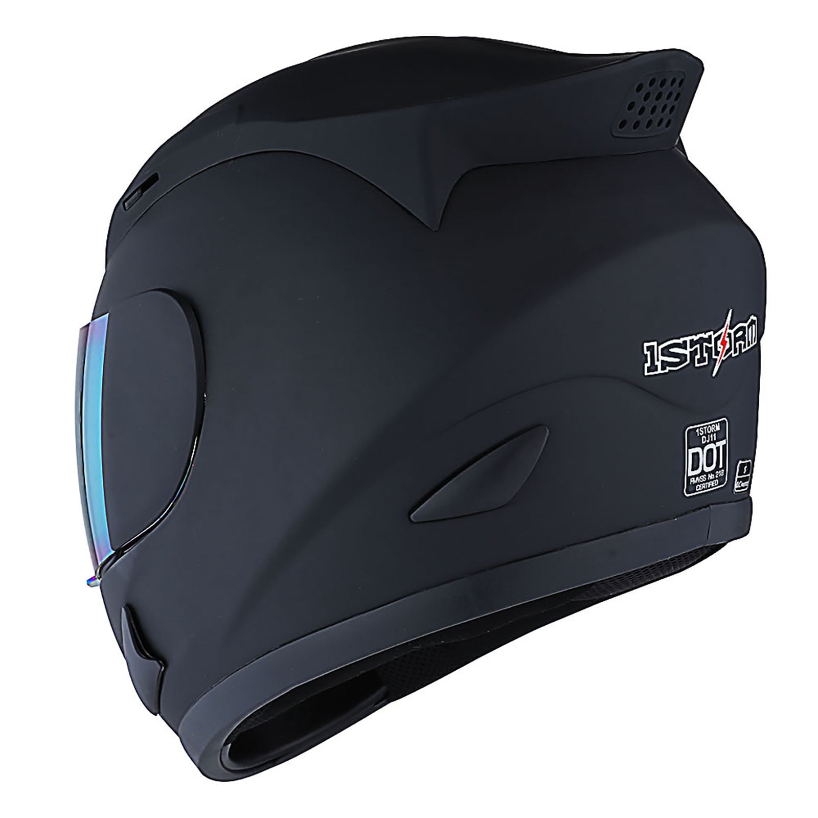 1Storm Motorcycle Bike Full Face Helmet Mechanic Glossy Black Smoked Shield - Walmart.com 1Storm Motorcycle Bike Full Face Helmet Mechanic Glossy Black Smoked Shield - Walmart.com