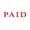 Red, variant on Printtoo Paid Self Inking Rubber Stamp Pre-Inked Office Stamp- Home Office Business Stationery, Black- 42 x 9 mm