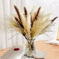 thumbnail image 6 of Waroomhouse Dried Flower Arrangement Wire Stem Dried Flowers Natural Pampas Grass Dried Flower Bouquet Bohemian Style Free-spirited Home Decor, 6 of 8