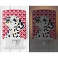 thumbnail image 2 of Dalmatian Hearts Love Valentine's Day Ceramic Night Light, 2 of 2