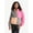 Pink, variant on Girls Embossed Sherpa, Sizes XS - XL