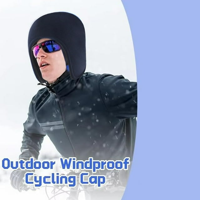 Skiing And Winter Cycling Cap With For Warmth And Windproof Comfort 54cm Top Diameter Compact Foldable Design Suitable For All Ages