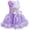 Purple, variant on Dog Dress Luxury Puppy Skirt Clothes Princess Dresses Wedding Evening Tutu Skirt Rose Flower Bowknot Dresses for Small Dog Girl XL Purple