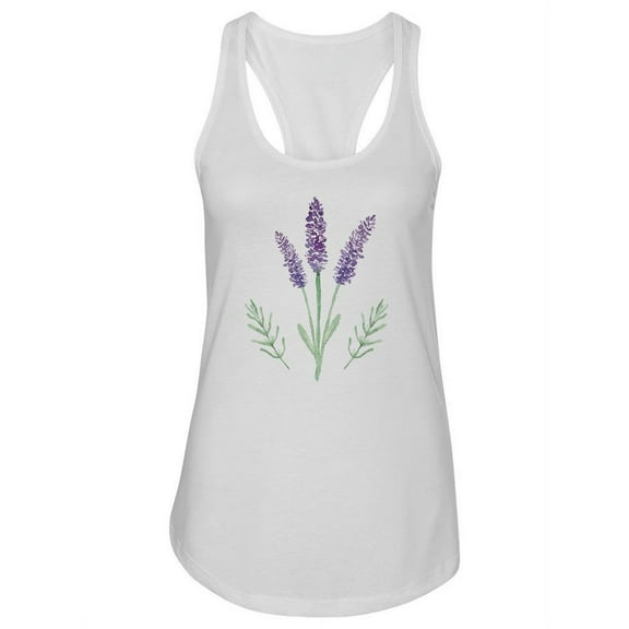 Lavender Racerback Tank Women -SPIdeals Designs, Female x-Small