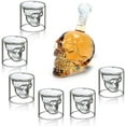 thumbnail image 1 of Verre à Shot Crâne Cristal Cool pour une Boisson de Whisky, 1 of 4