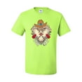 thumbnail image 2 of Wild Bobby Home Is Where You Hang Your Hat Country Eagle Pop Culture Men Tee, Safety Green, X-Large, 2 of 6