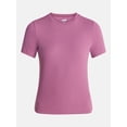 thumbnail image 5 of Avia Women's and Women's Plus SoftSculpt Tee with Short Sleeves, Sizes XS-4X, 5 of 6