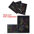 thumbnail image 2 of Labymos Scratch Paper Art Set Magic Scratch Paper for Kids Arts and Crafts DIY Christmas, 2 of 8