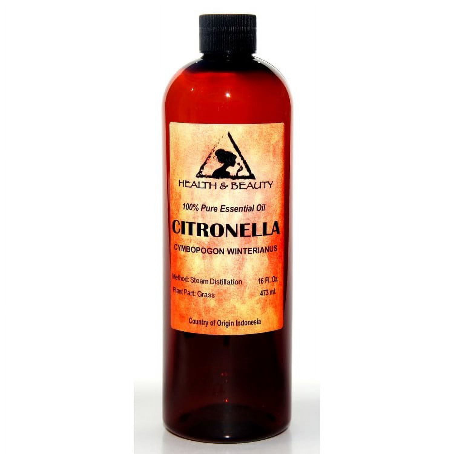 CITRONELLA ESSENTIAL OIL AROMATHERAPY 100% PURE NATURAL 16 OZ