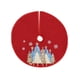 thumbnail image 2 of Falda para Árbol de Navidad, Falda para Árbol de Navidad con Copos de Nieve, Decoración Creativa para Árbol de Navidad, Delantal para Árbol de Navidad, 2 of 6