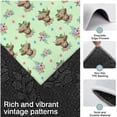 thumbnail image 3 of Green Highland Cow Flower Pattern Kitchen Rugs Sets Of 3,Kitchen Runner Rugs Non Skid Washable,Decorative Kitchen Floor Mats for Kitchen,Sink,Laundry,17"x30"+ 17"x47" + 17"x59", 3 of 6
