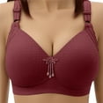 thumbnail image 2 of Ashirexll Bras for Women No Underwire, Plus Size Bras, Full Coverage Non Padded T Shirt Bra Everyday Wireless Comfortable Fashion Casual Solid Color, 2 of 7