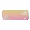 thumbnail image 1 of Abstract Computer Mouse Pad, Contemporary Illustration of Geometric Shapes and Forms Dreamy Pastel Art, Rectangle Non-Slip Rubber Mousepad Large, 31" x 12" Gaming Size, Baby Pink Salmon, by Ambesonne, 1 of 2