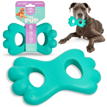 Yomp TugPup Dog Tug of War Toy - Interactive Dog Pull Toy - Pet-Safe Non-Toxic Silicone Dog Toy for Soft & Medium Chewers - Puppy Chew Toys Teething Dog Toys for Puppies