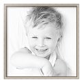 thumbnail image 2 of ArtToFrames 19" x 19" Silver Square with Beads Picture Frame, 19x19 inch Silver Wood Poster Frame (WOM-5286),  Pack, 2 of 8