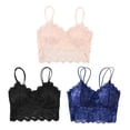 thumbnail image 1 of Sujetador Push Up Colco 3pcs Niñas Acolchado Sin Encaje Cuello en V, 1 of 8