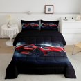 thumbnail image 1 of Erosebridal Cool Racing Car Comforter Sets Queen Size, Extreme Sports Comforters & Duvets, Sports Car Decor, Reversible, 1 of 7