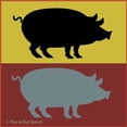 thumbnail image 6 of Piggy Stencil - Farm Animal Pig Mylar Home DIY Crafting - The Artful Stencil, 6 of 6