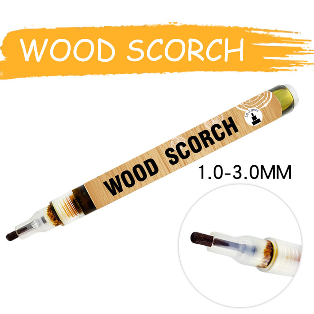 Scorch Pen Marker Wood Burning Pen Pyrography Pen Caramel Colour for DIY  Project