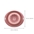 thumbnail image 2 of BESTYASH 1Ud Cesta De Almacenamiento Para Cocina Color Rosa Con Drenaje Y Material, 2 of 8