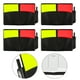 thumbnail image 2 of Juego de 4 tarjetas de árbitro con soporte y libro de puntuaciones para árbitros de fútbol Incluye lápiz con tarjetas de advertencia rojas y amarillas, ideal para partidos y entrenamientos de fútbol, 2 of 8
