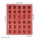 thumbnail image 5 of Cateissary Molde antiadherente de silicona para pasteles de 30 cavidades, fabricante de moldes para dulces, bandeja de hielo para alimentos, Herramientas y accesorios para hornear, 5 of 6