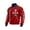 Red, variant on Men's USA Full-Zip Jacket Patriotic Graphic Outerwear American Flag Print Long Sleeve Casual Sporty Bomber with Stand Collar Red XXL