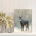 thumbnail image 2 of Qisvanset Trendy Cool Owl Canvas Print 12x16 Inch Den Wall Decor, 2 of 8