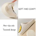 thumbnail image 3 of Chaussons Visage Hap-py pour Femmes, Doux et Confortables Style Preppy YIJIA, 3 of 5